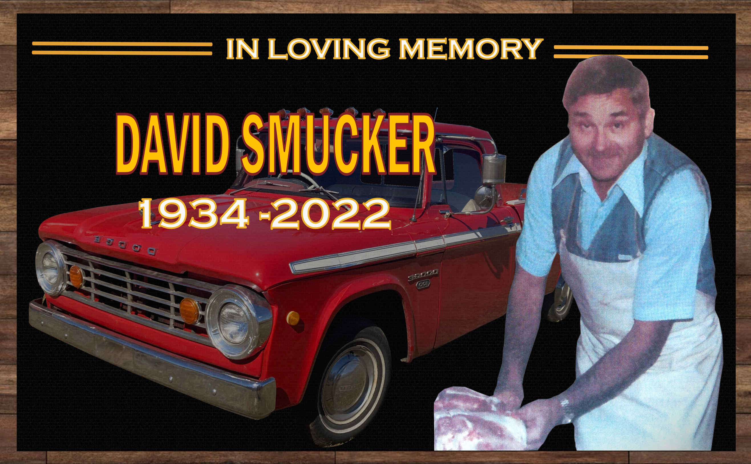 In Loving Memory of David Smucker
